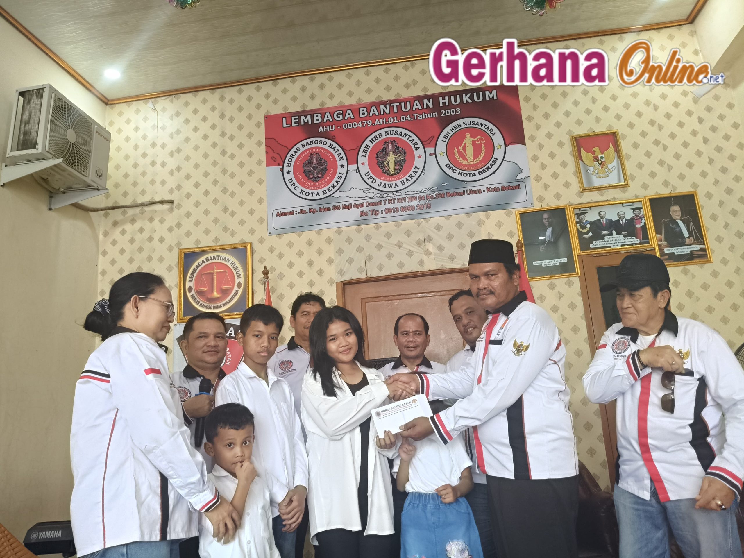 Rayakan Ulang Tahun, HBB DPC Kota Bekasi Berbagi Kasih dengan Anak Panti Asuhan Bukit Morea